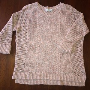 Worn once! Madewell knit marled sweater